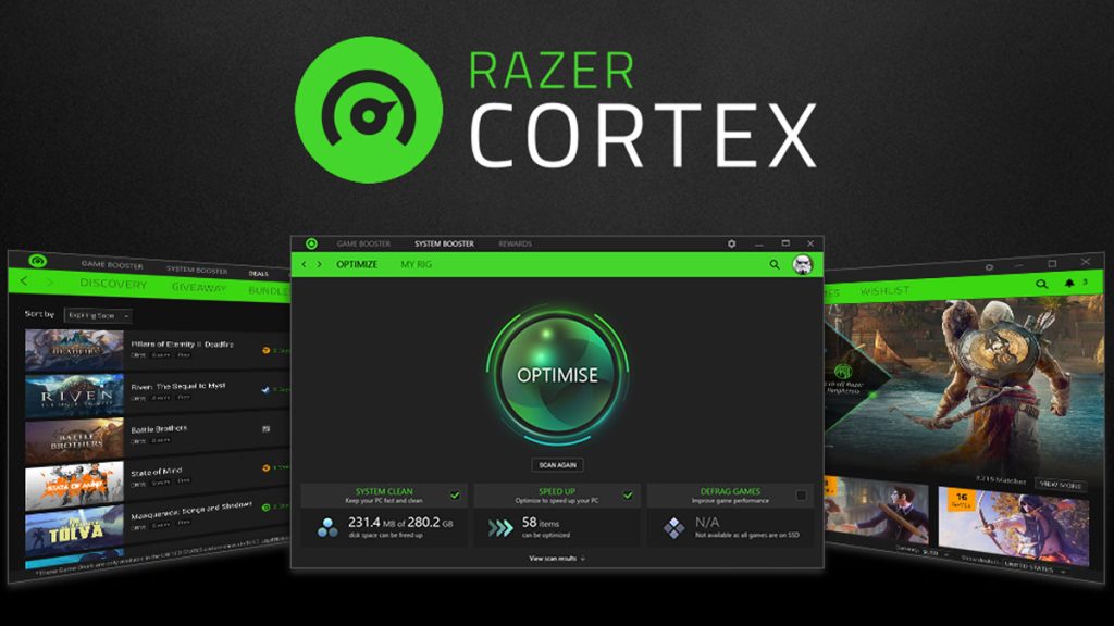 Razer Game Booster, bir bilgisayarın arka plandaki gereksiz işlemleri kapatarak sistem kaynaklarını serbest bırakarak oyun performansını optimize etmek için tasarlanmış bir programdır.